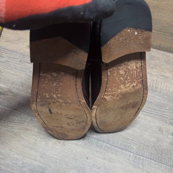 Cole Haan Burgundy Leather Cap Toe Oxford Shoes Men's Size 10 - Picture 4 of 7